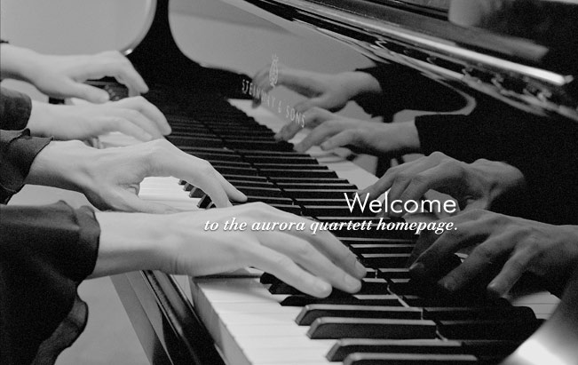 Willkommen auf der Homepage des aurora quartetts